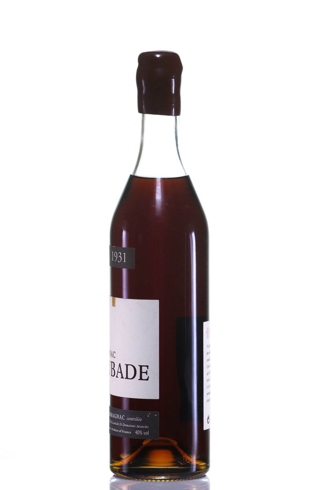 Armagnac 1931 Château de Laubade - legendaryvintages