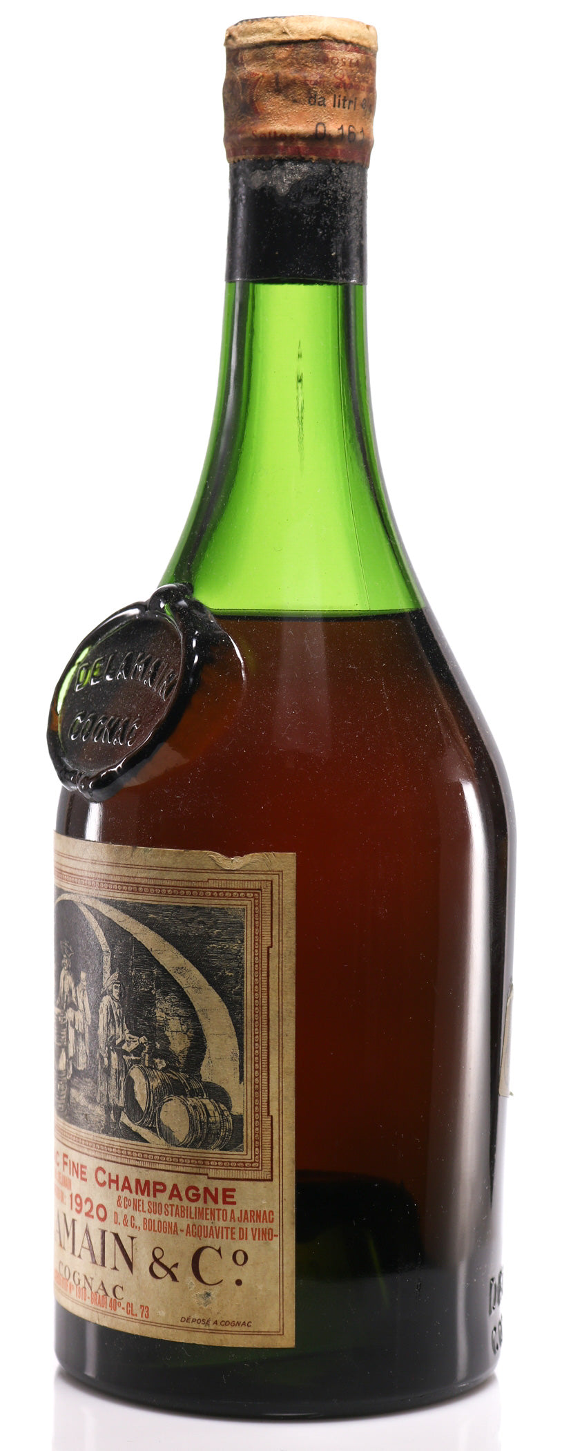 1920 Delamain Vintage Grande Champagne Cognac - legendaryvintages