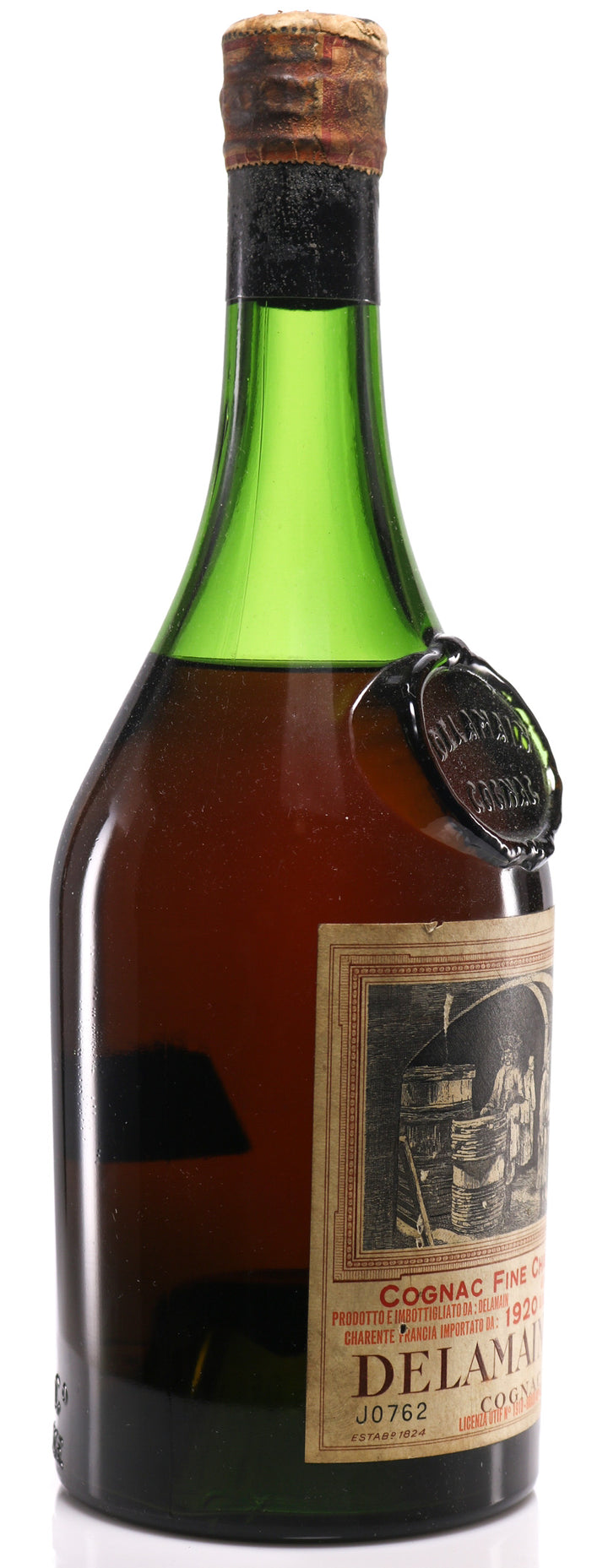 1920 Delamain Vintage Grande Champagne Cognac - legendaryvintages