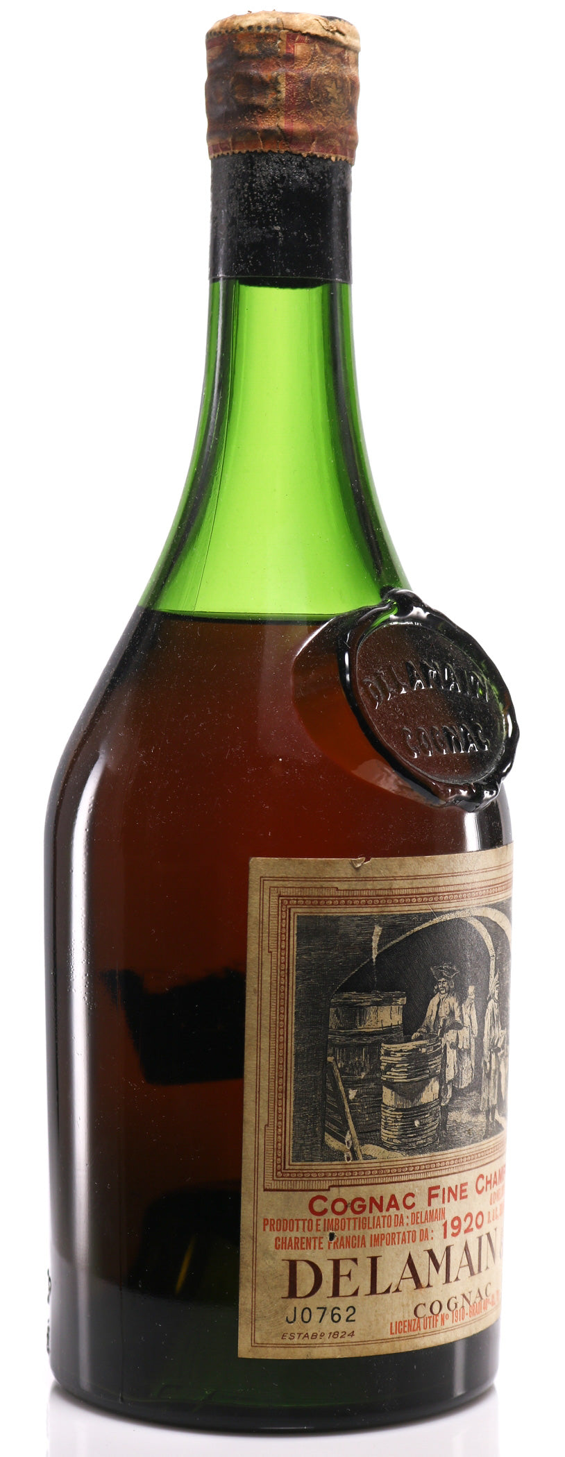 1920 Delamain Vintage Grande Champagne Cognac - legendaryvintages