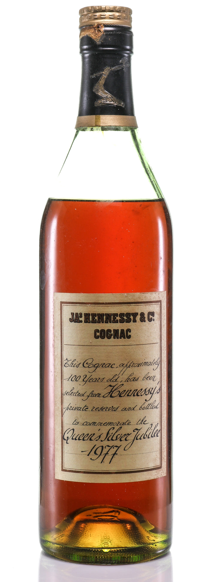 Cognac Hennessy Queen Elizabeth Silver Jubil 1977