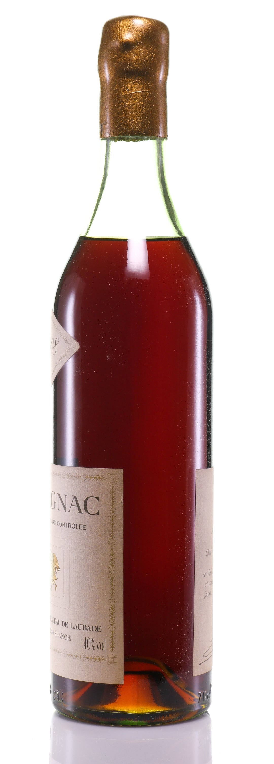 Armagnac 1908 Château de Laubade - legendaryvintages