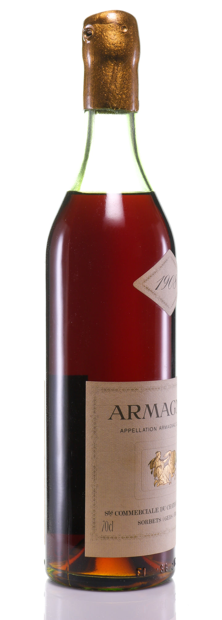 Armagnac 1908 Château de Laubade - legendaryvintages