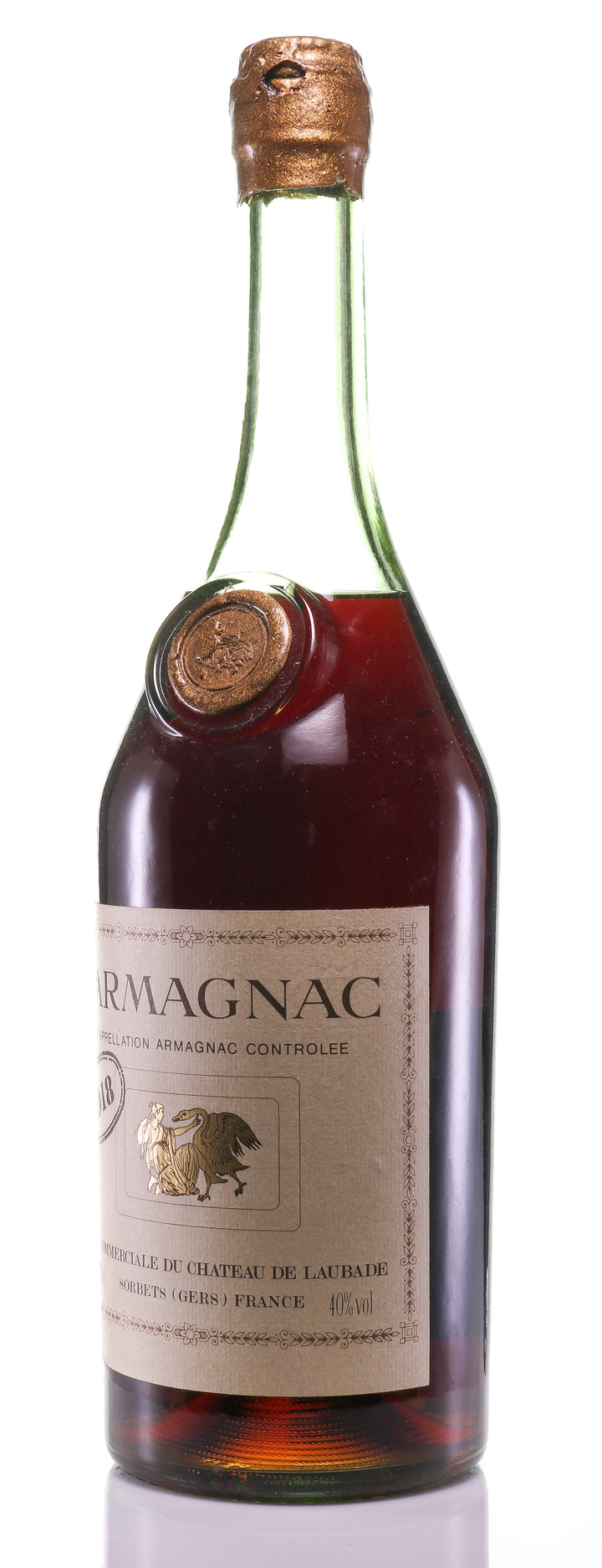 Château de Laubade Bas Armagnac 1918 1.5L - legendaryvintages