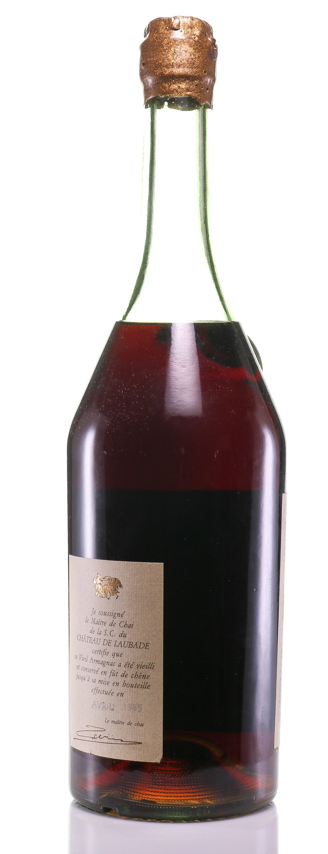 Château de Laubade Bas Armagnac 1918 1.5L - legendaryvintages