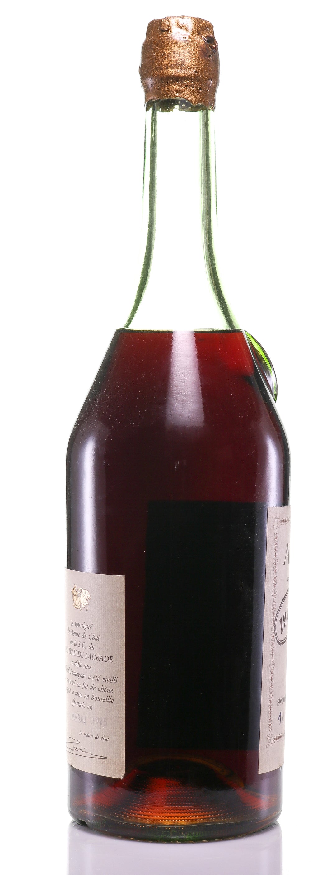 Château de Laubade Bas Armagnac 1918 1.5L - legendaryvintages