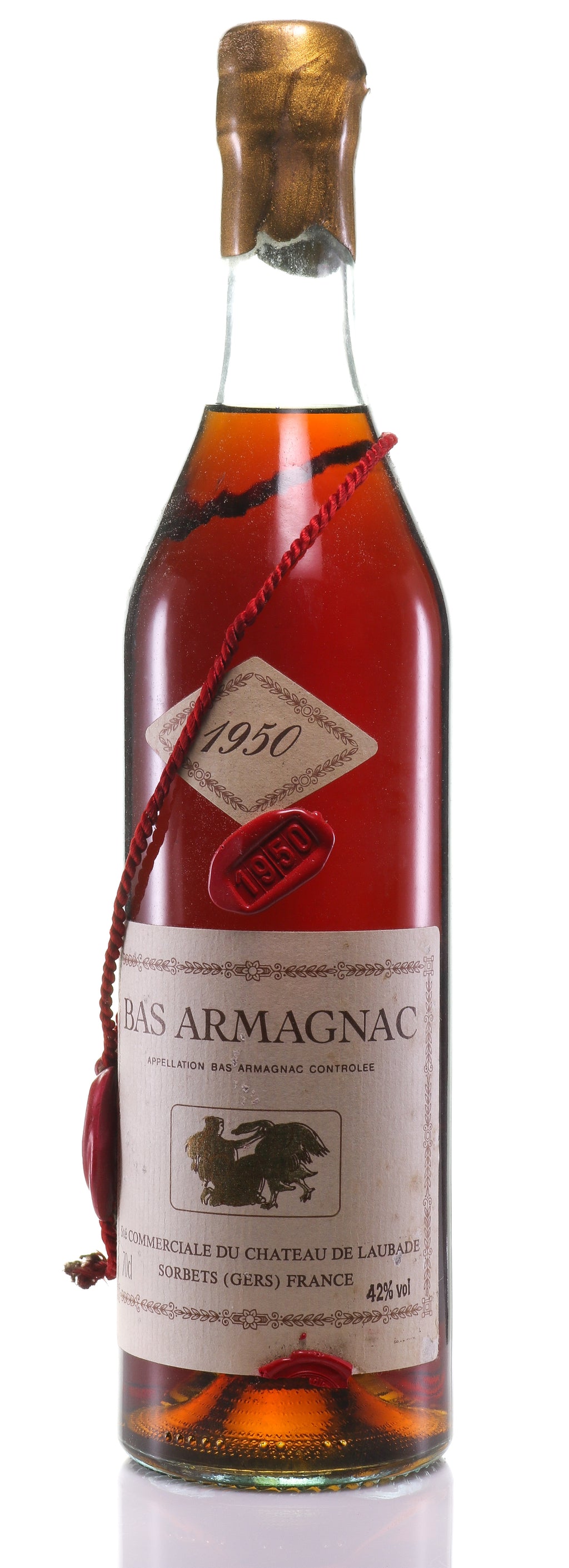 Armagnac 1950 Château de Laubade - legendaryvintages