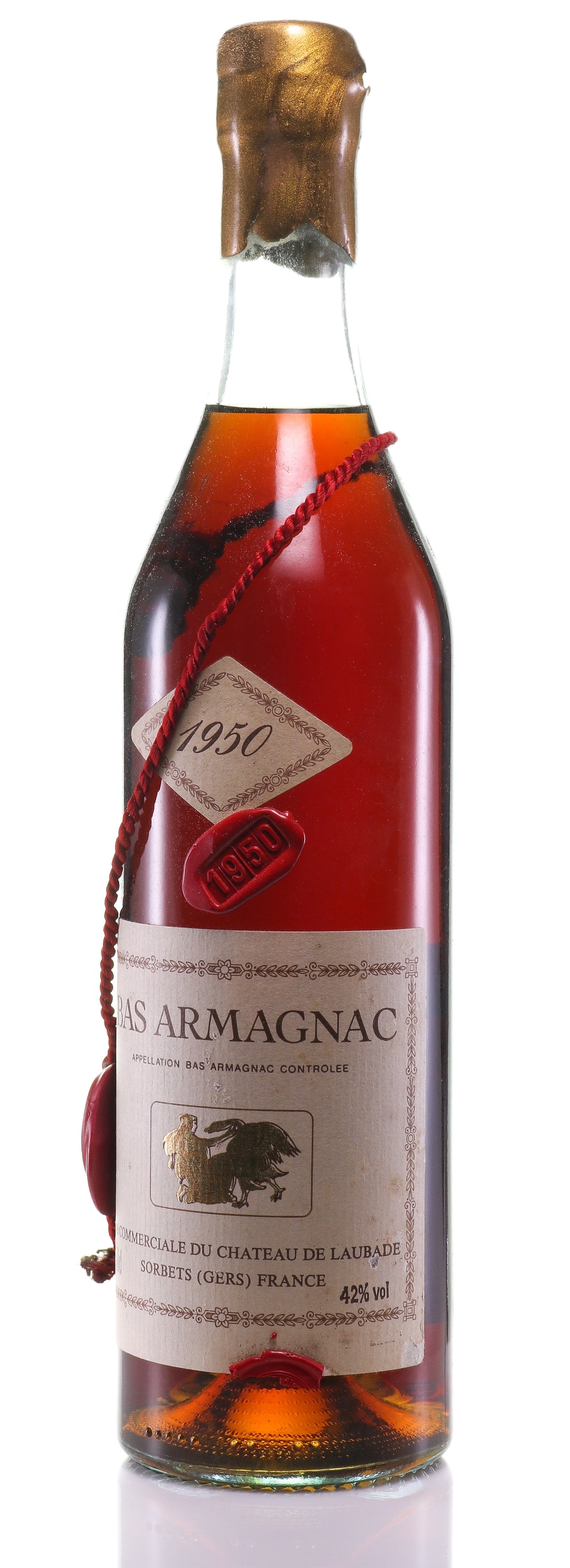 Armagnac 1950 Château de Laubade - legendaryvintages