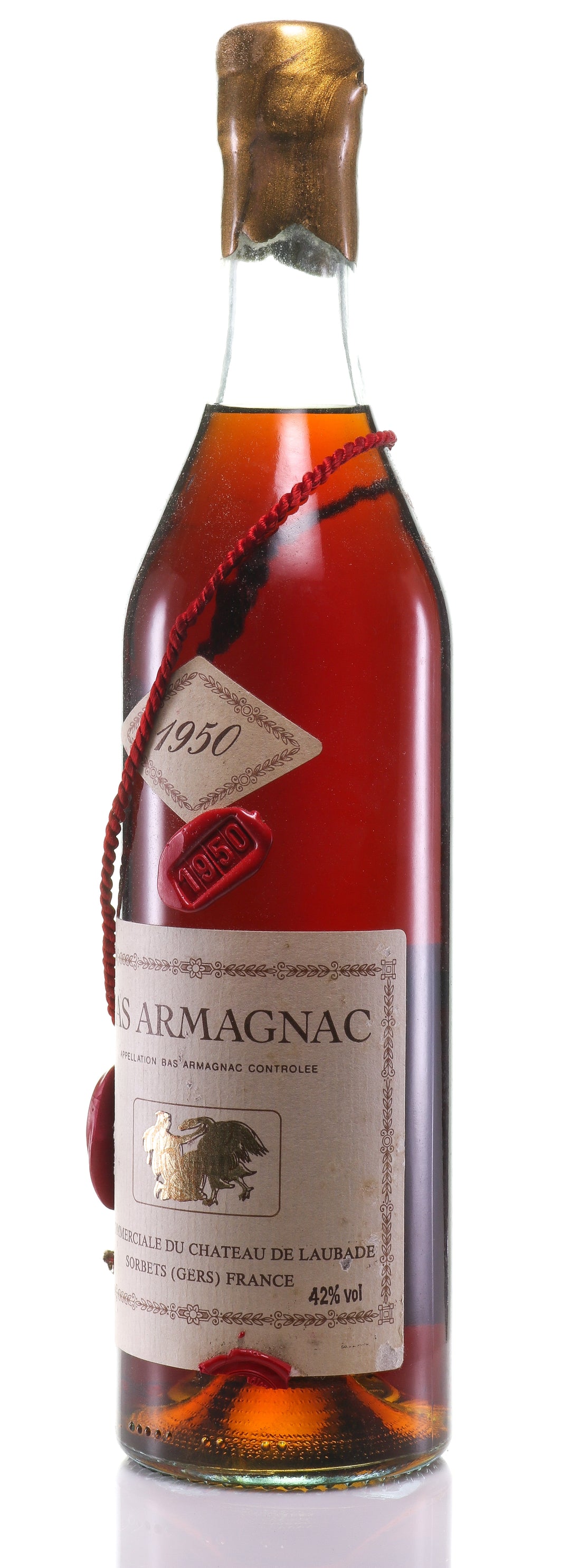 Armagnac 1950 Château de Laubade - legendaryvintages