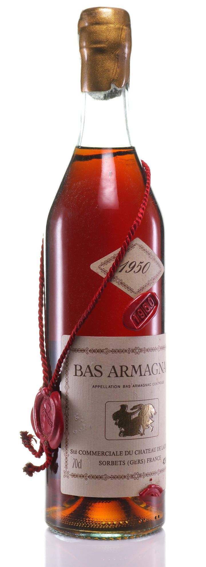 Armagnac 1950 Château de Laubade - legendaryvintages