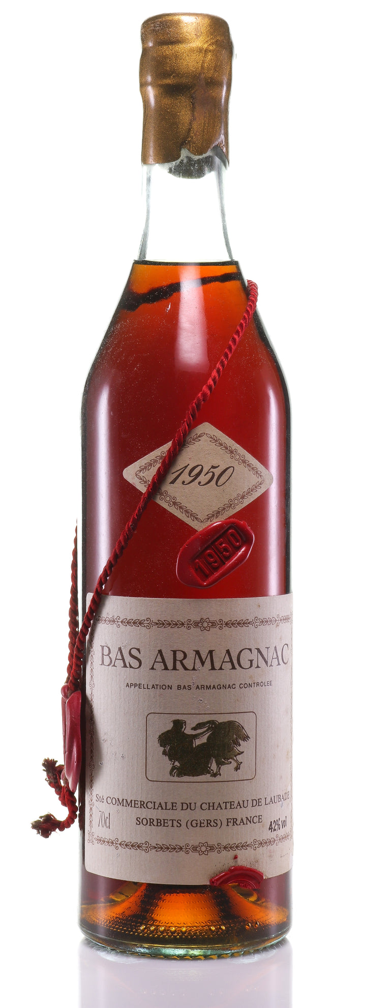 Armagnac 1950 Château de Laubade - legendaryvintages