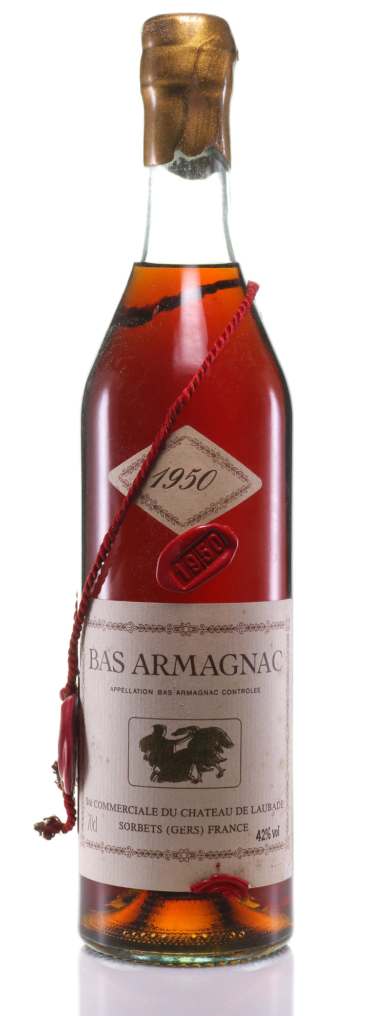 Armagnac 1950 Château de Laubade - legendaryvintages