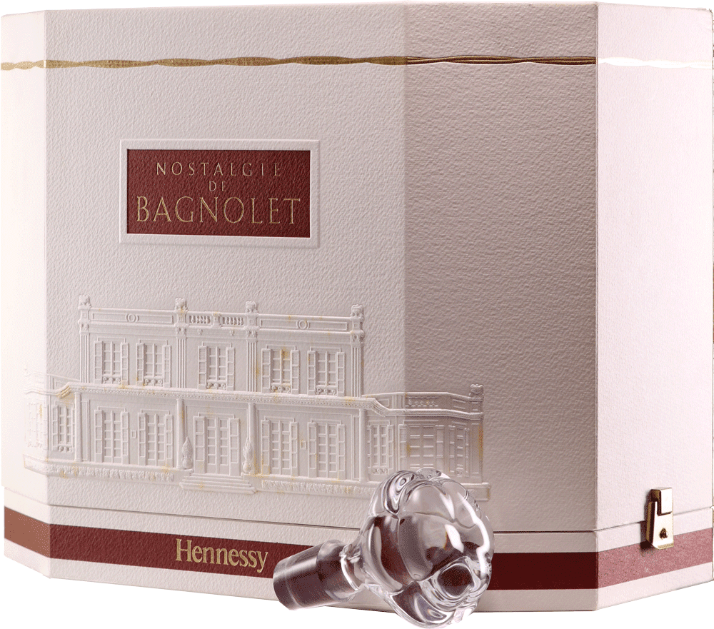 Cognac Decanter Nostalgie Bagnolet Luxury Presentation Box