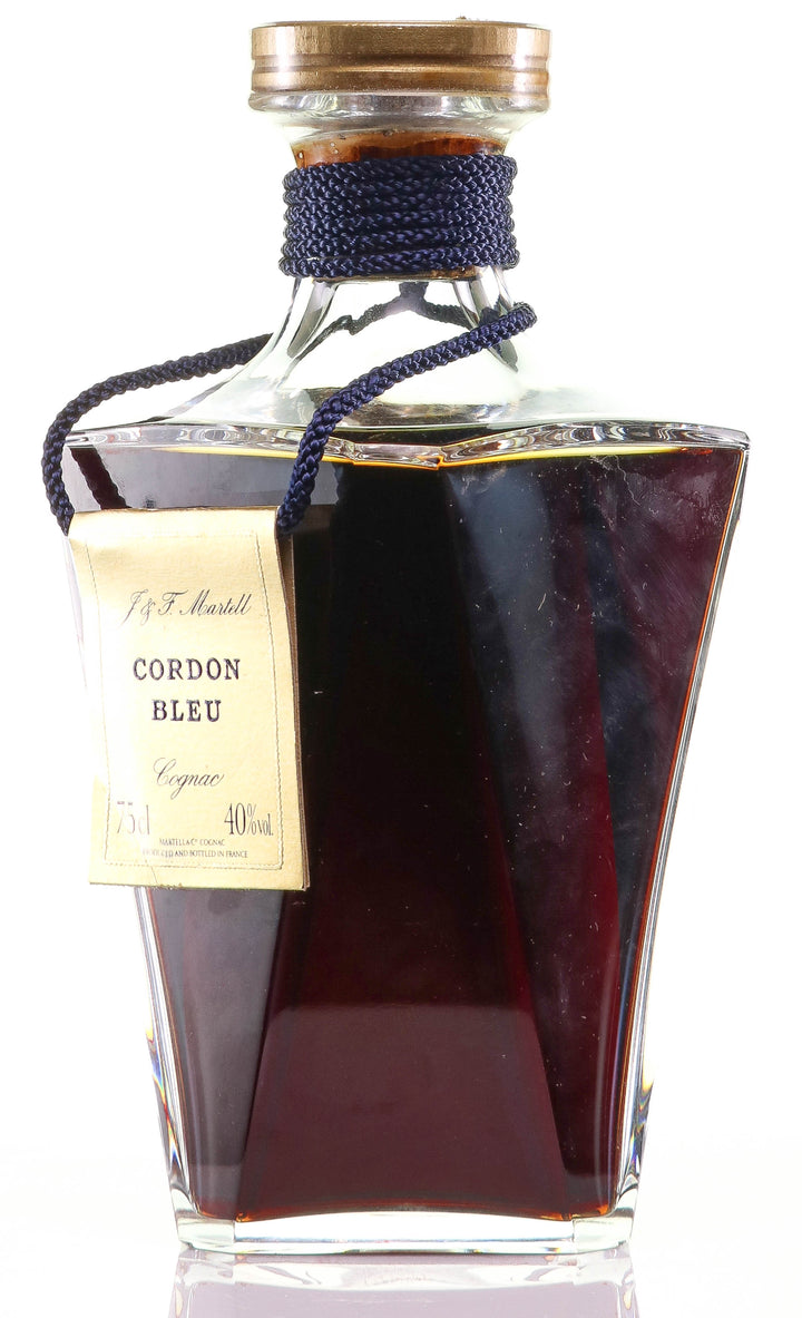 Martell Cordon Bleu Cognac in Baccarat Decanter - legendaryvintages