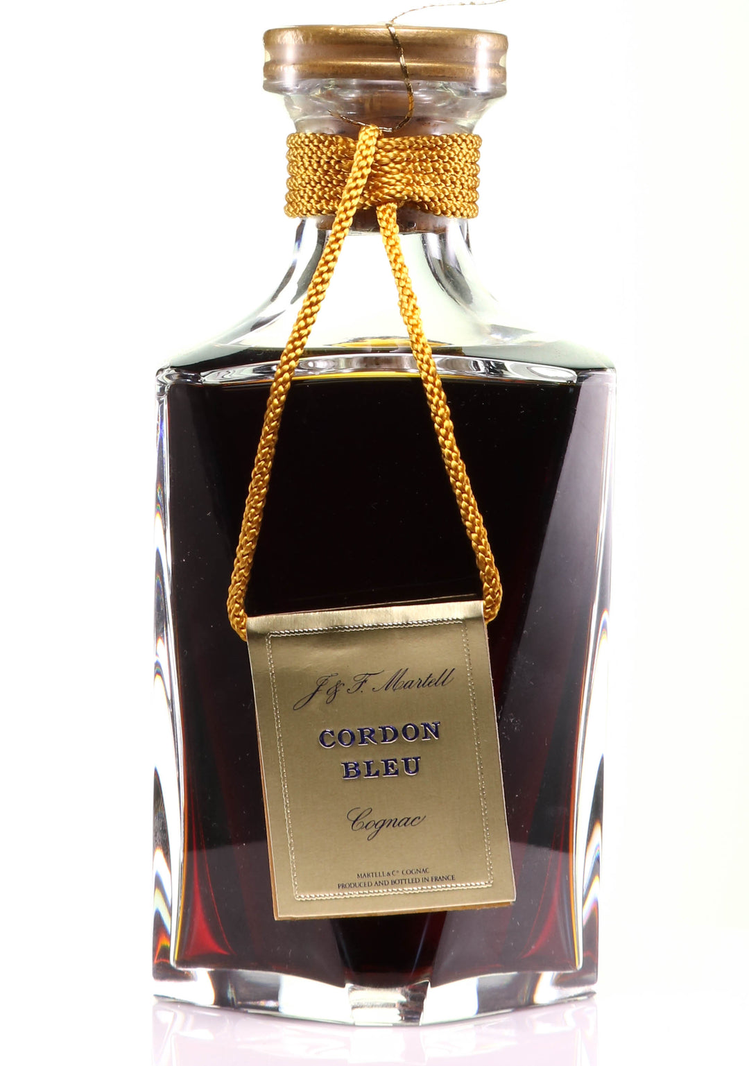 Martell Cordon Blue Baccarat Decanter Red Box - legendaryvintages