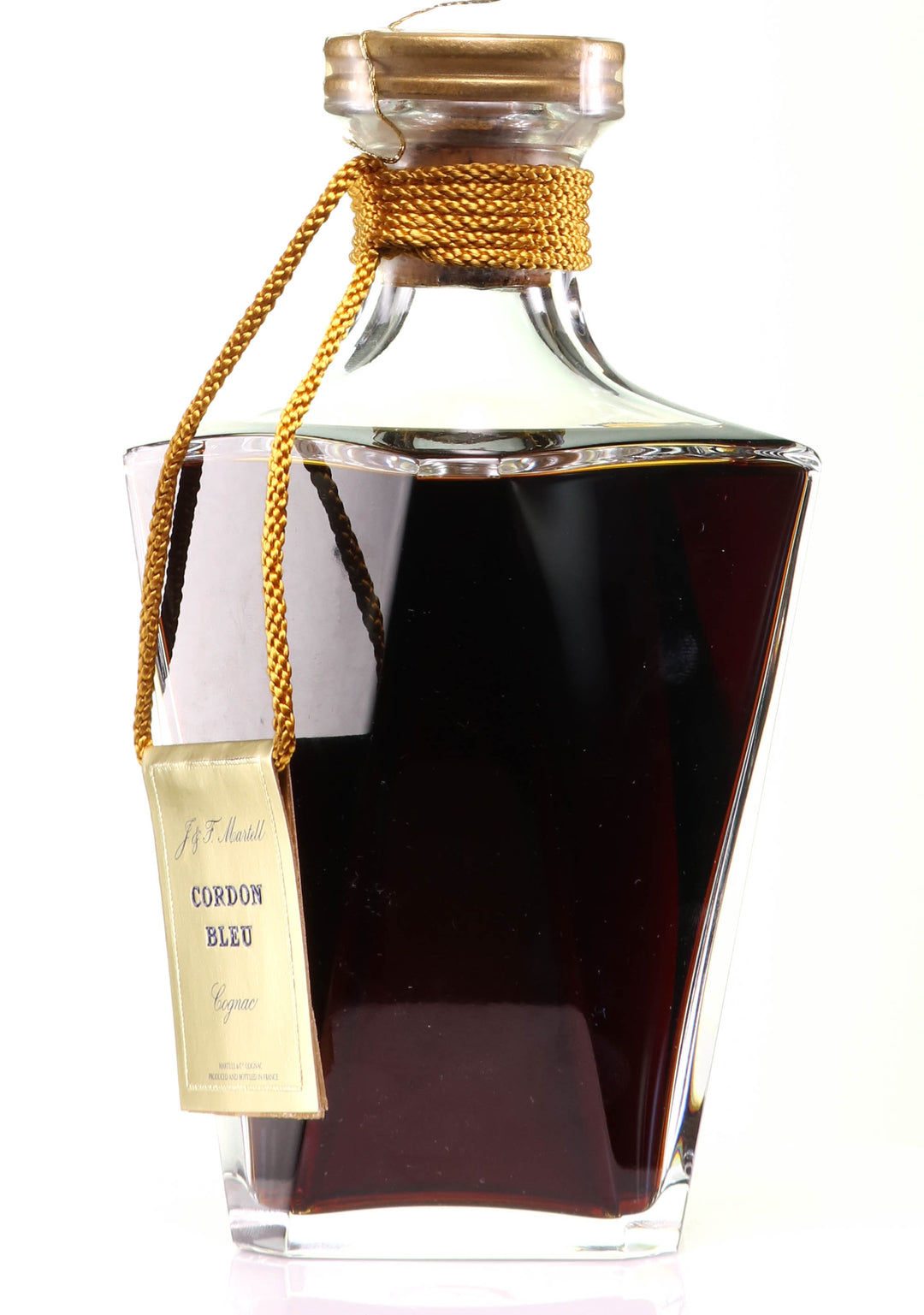 Martell Cordon Blue Baccarat Decanter Red Box - legendaryvintages