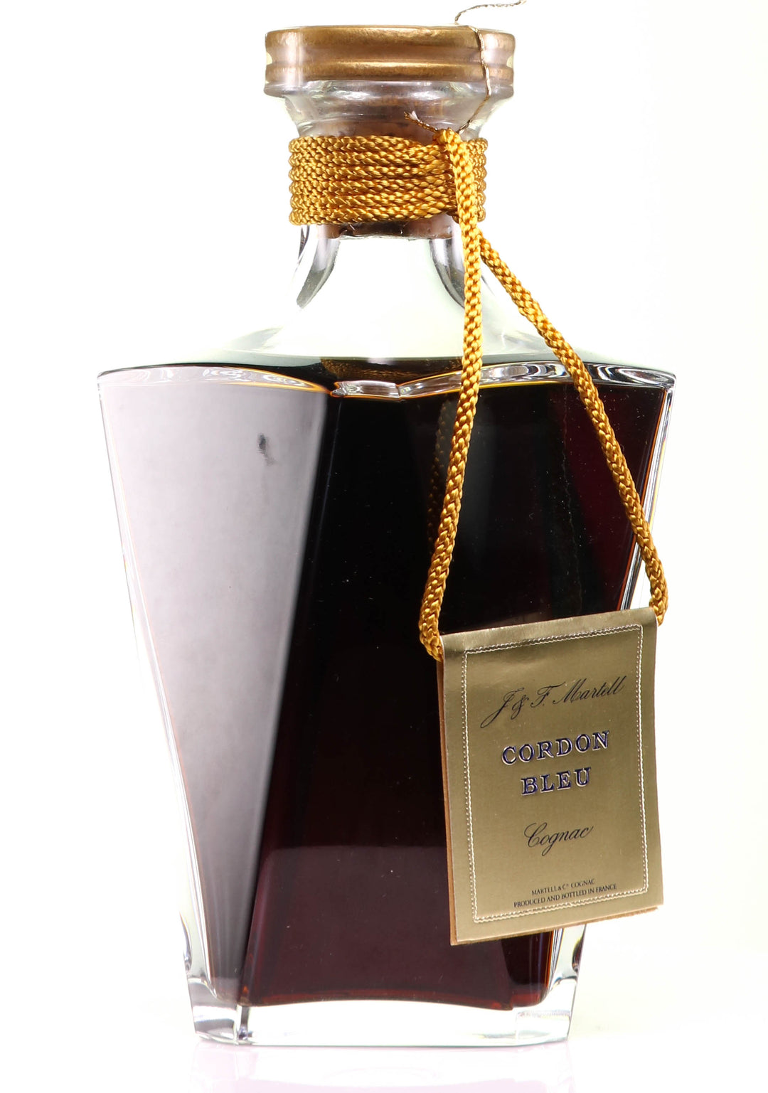 Martell Cordon Blue Baccarat Decanter Red Box - legendaryvintages