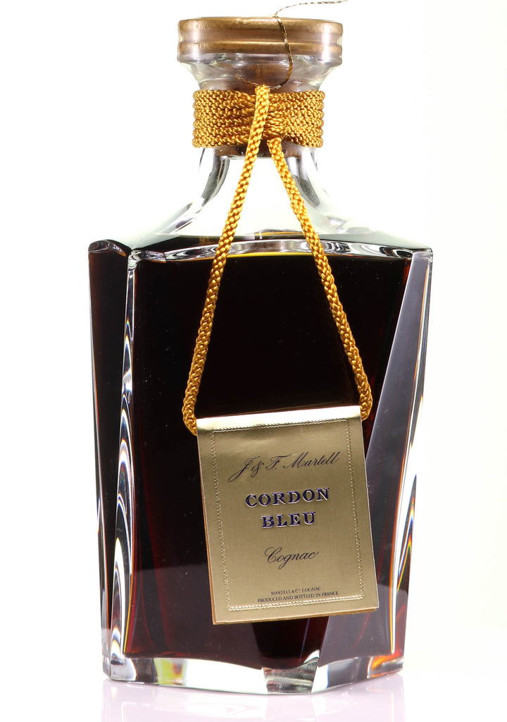 Martell Cordon Blue Baccarat Decanter Red Box - legendaryvintages