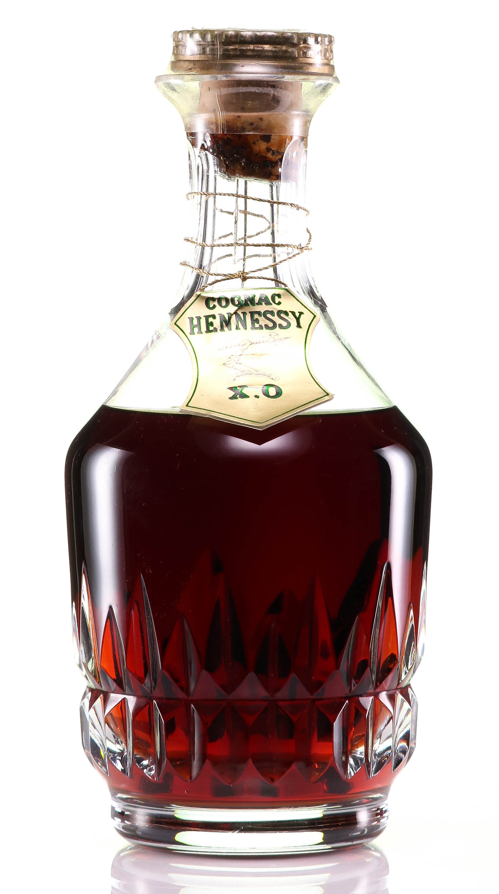 Cognac Hennessy & Co. Cognac X.O. Decanter Baccarat - legendaryvintages