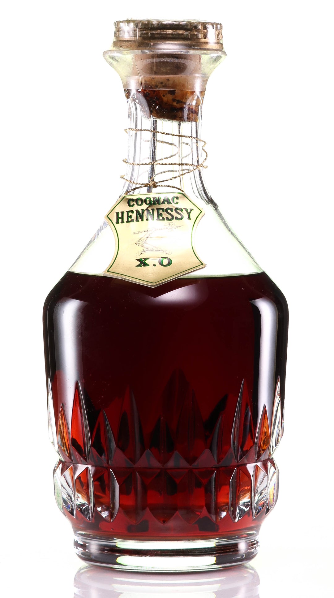 Cognac Hennessy & Co. Cognac X.O. Decanter Baccarat - legendaryvintages