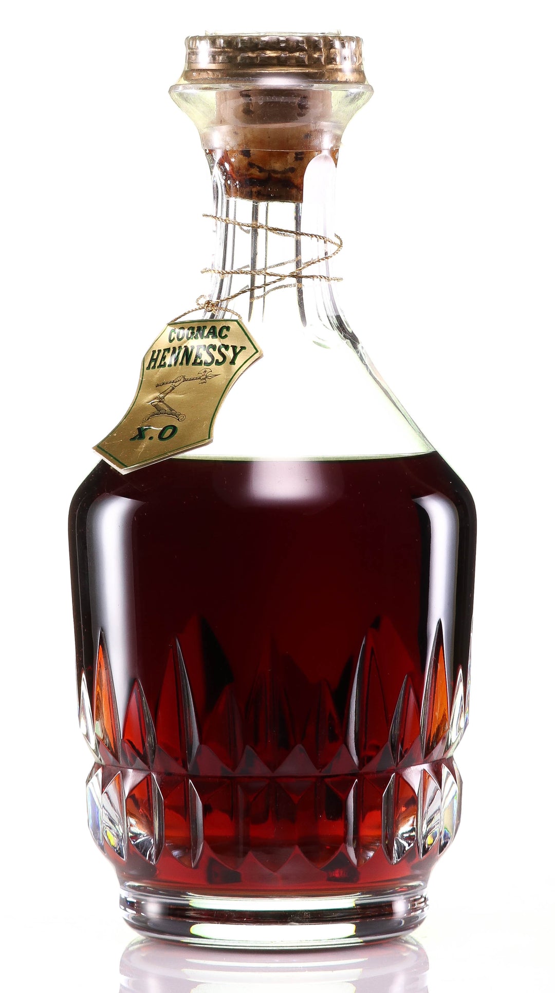 Cognac Hennessy & Co. Cognac X.O. Decanter Baccarat - legendaryvintages