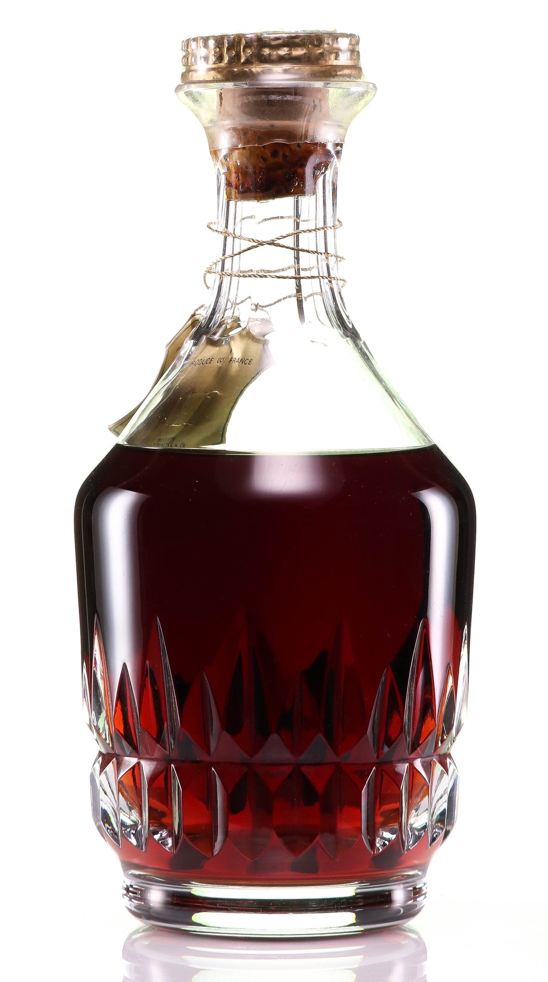 Cognac Hennessy & Co. Cognac X.O. Decanter Baccarat - legendaryvintages