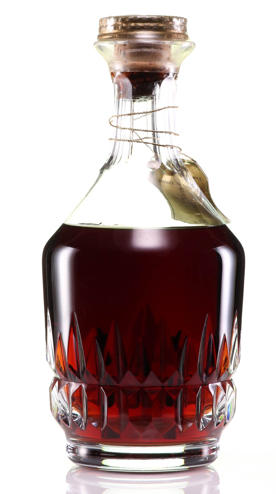 Cognac Hennessy & Co. Cognac X.O. Decanter Baccarat - legendaryvintages