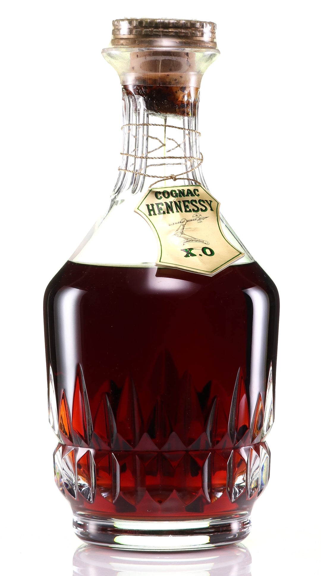 Cognac Hennessy & Co. Cognac X.O. Decanter Baccarat - legendaryvintages