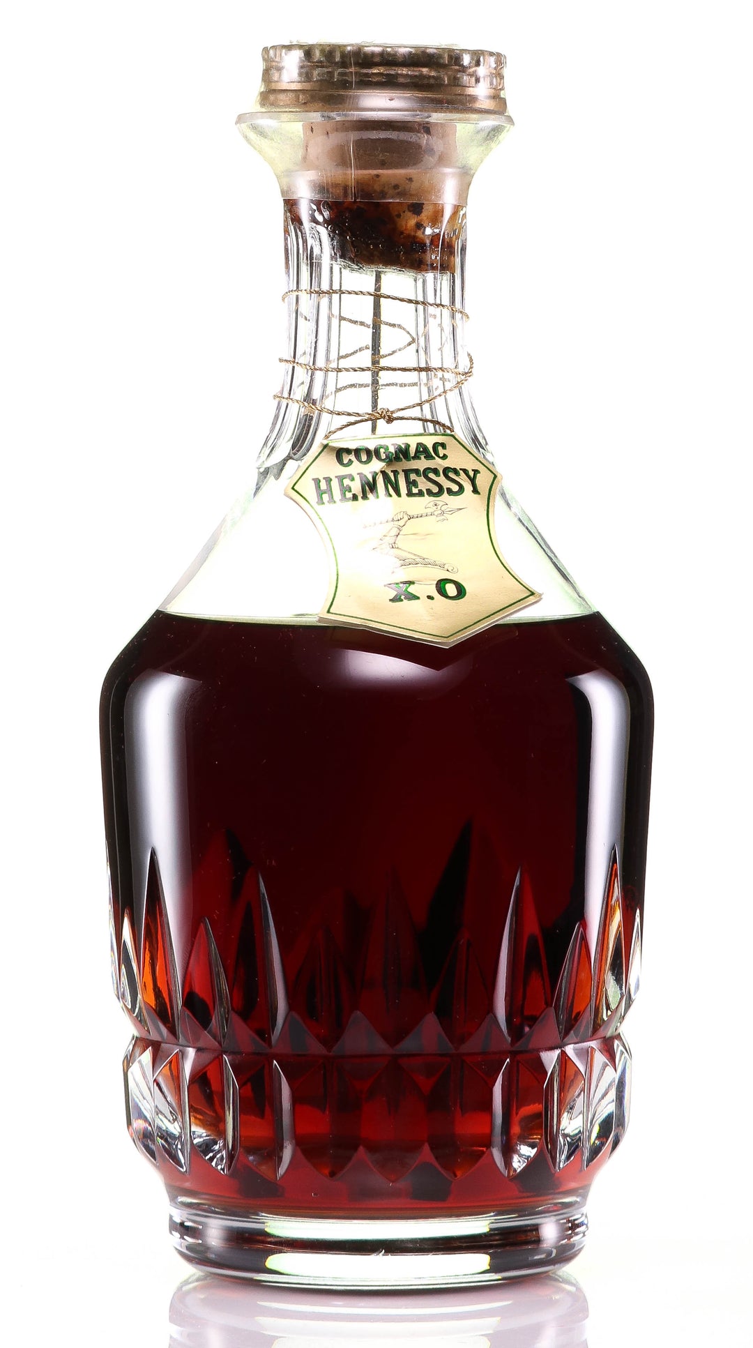 Cognac Hennessy & Co. Cognac X.O. Decanter Baccarat - legendaryvintages