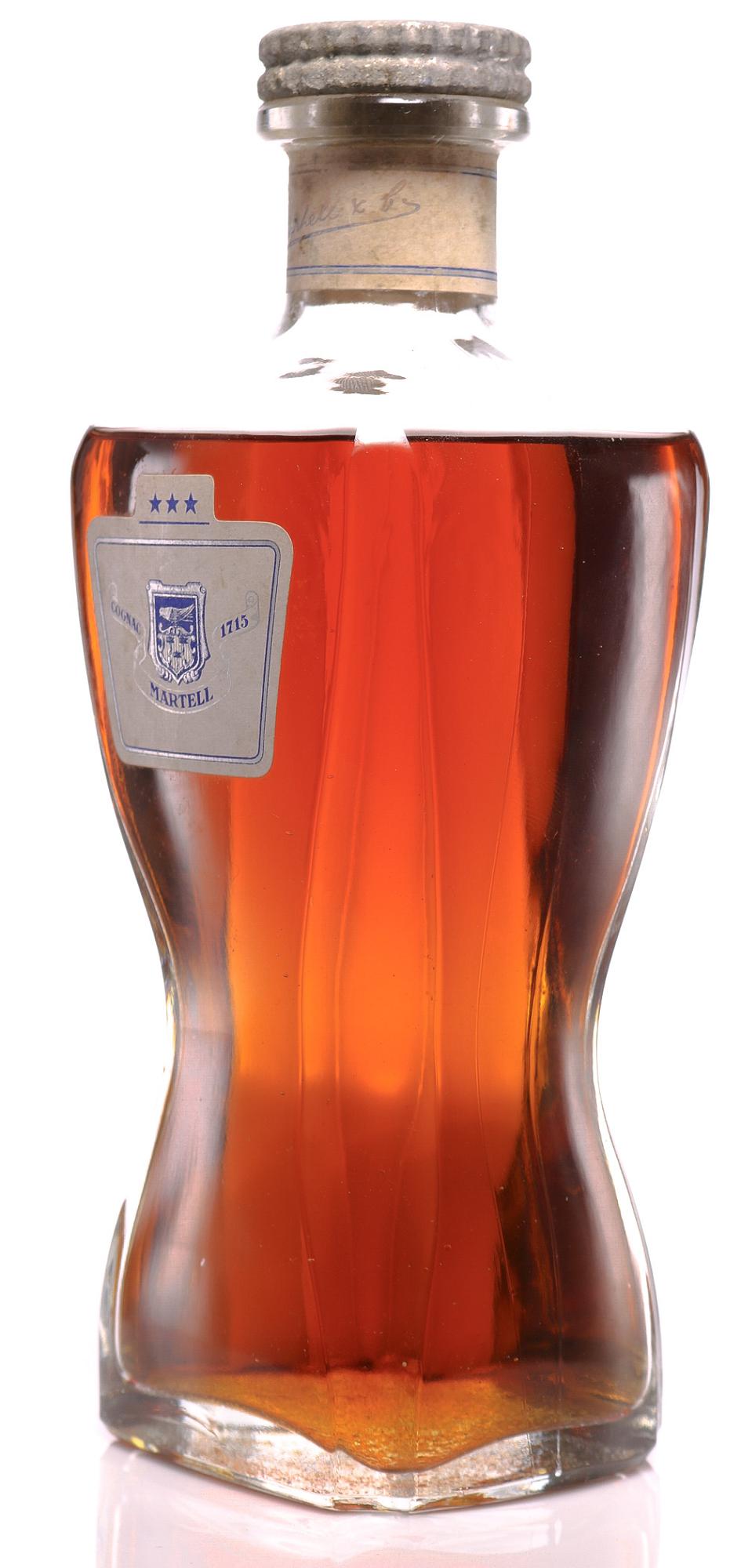 Martell Very Old Pale - 3 Star Cognac Decanter - legendaryvintages