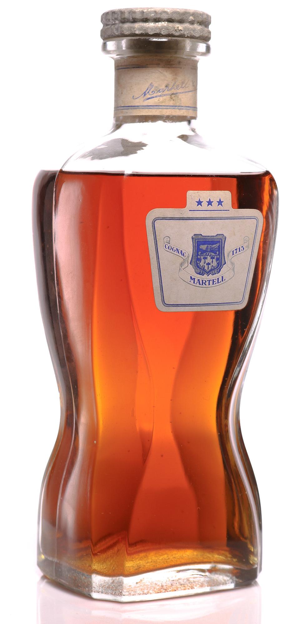 Martell Very Old Pale - 3 Star Cognac Decanter - legendaryvintages