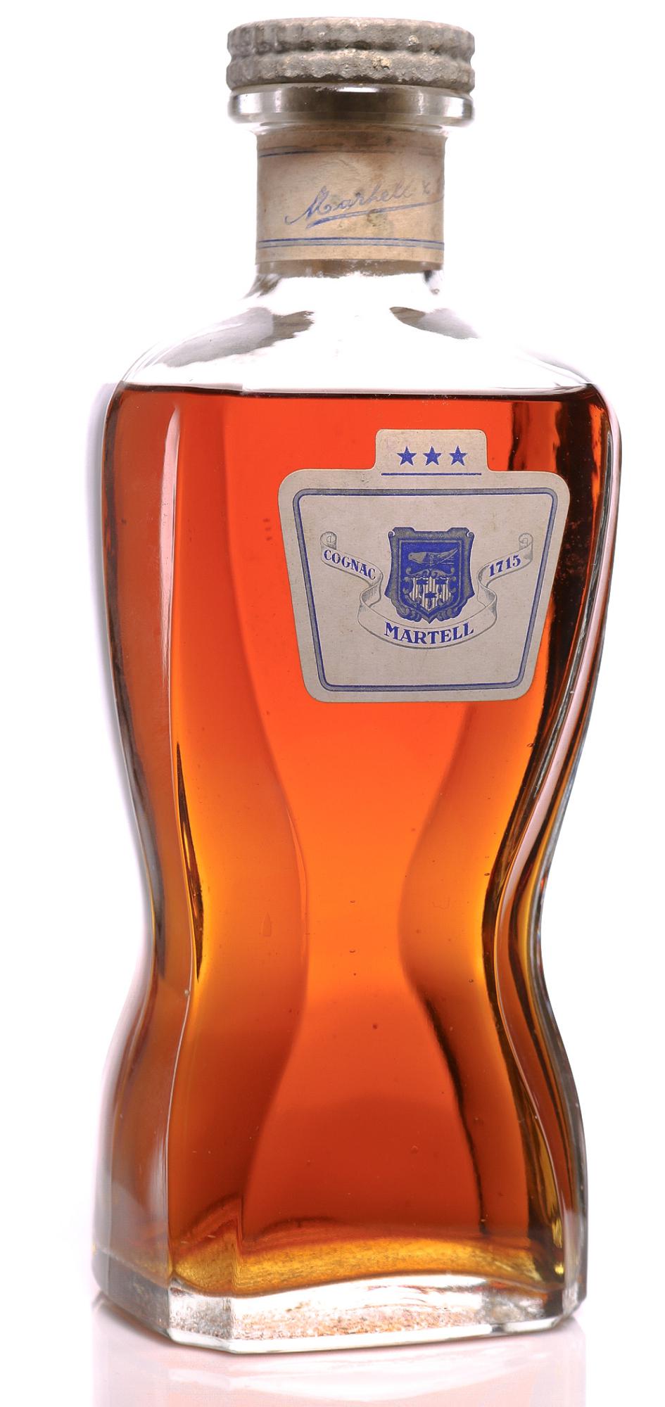 Martell Very Old Pale - 3 Star Cognac Decanter - legendaryvintages