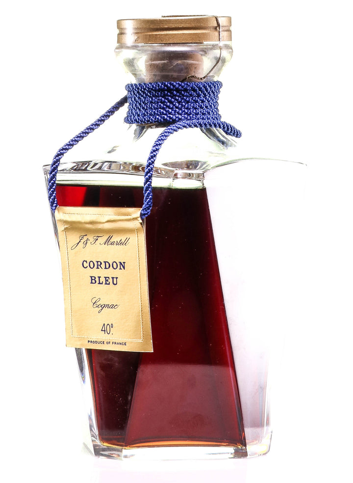 Martell Cordon Bleu Cognac in Baccarat Decanter - legendaryvintages