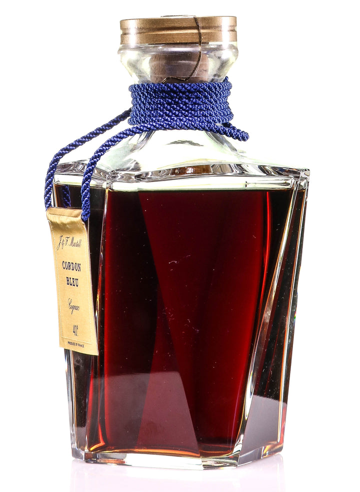 Martell Cordon Bleu Cognac in Baccarat Decanter - legendaryvintages