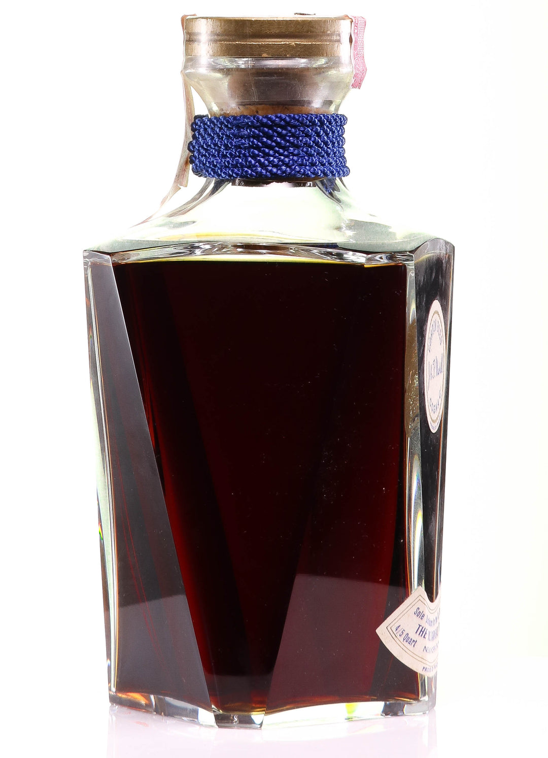 Martell Cordon Bleu Cognac in Baccarat Decanter - legendaryvintages