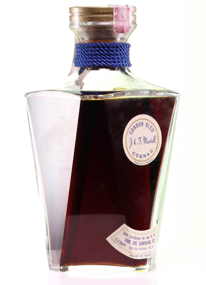 Martell Cordon Bleu Cognac in Baccarat Decanter - legendaryvintages