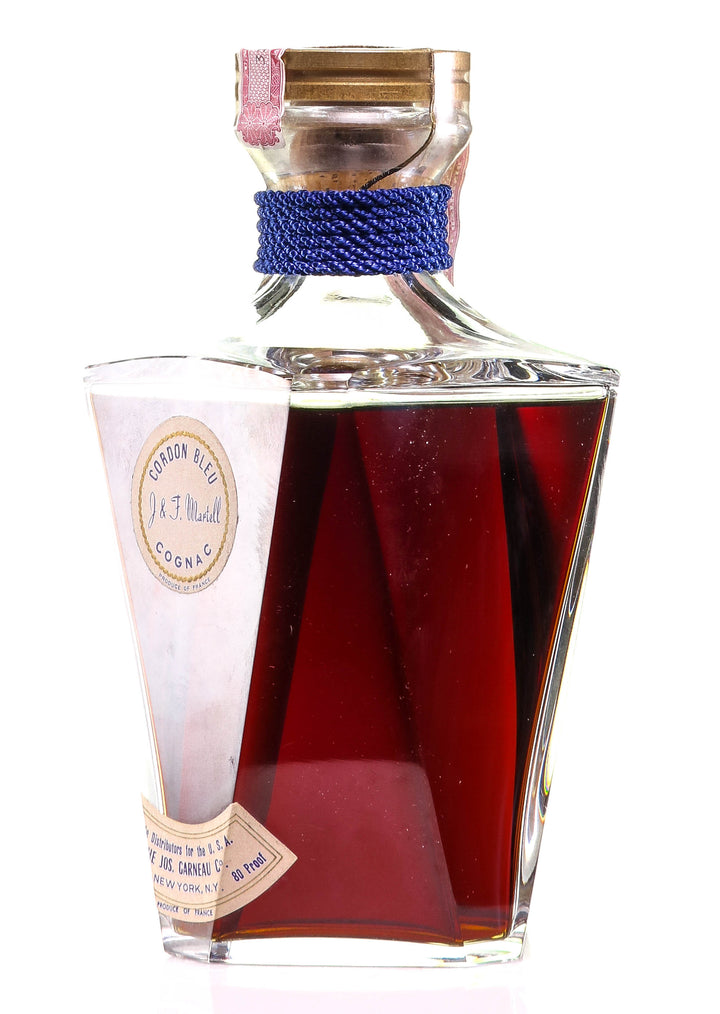 Martell Cordon Bleu Cognac in Baccarat Decanter - legendaryvintages