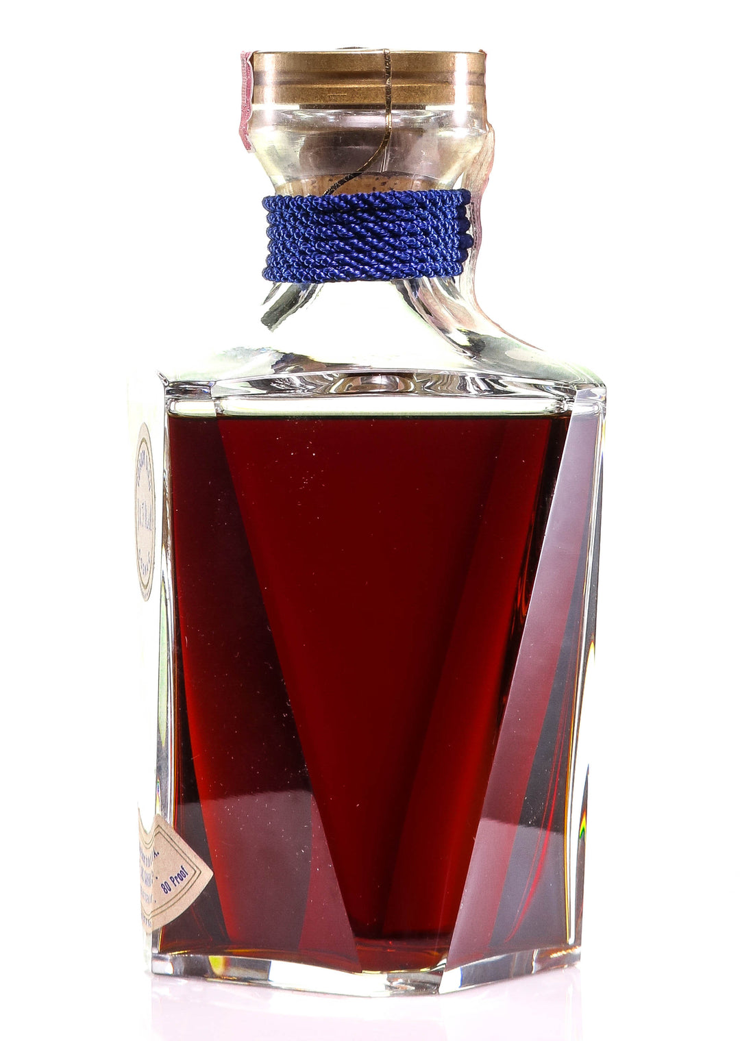 Martell Cordon Bleu Cognac in Baccarat Decanter - legendaryvintages