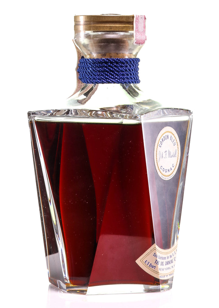 Martell Cordon Bleu Cognac in Baccarat Decanter - legendaryvintages