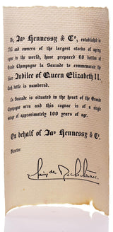 Cognac Hennessy Queen Elizabeth's Silver Jubilée 1977 - legendaryvintages