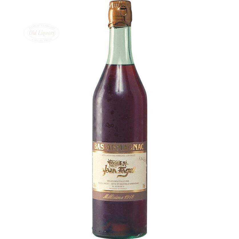 Armagnac 1918 Alain Faget - LegendaryVintages