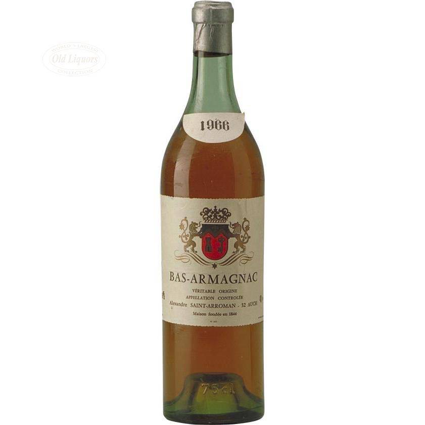 Armagnac 1966 Alexandre Saint-Arroman - LegendaryVintages