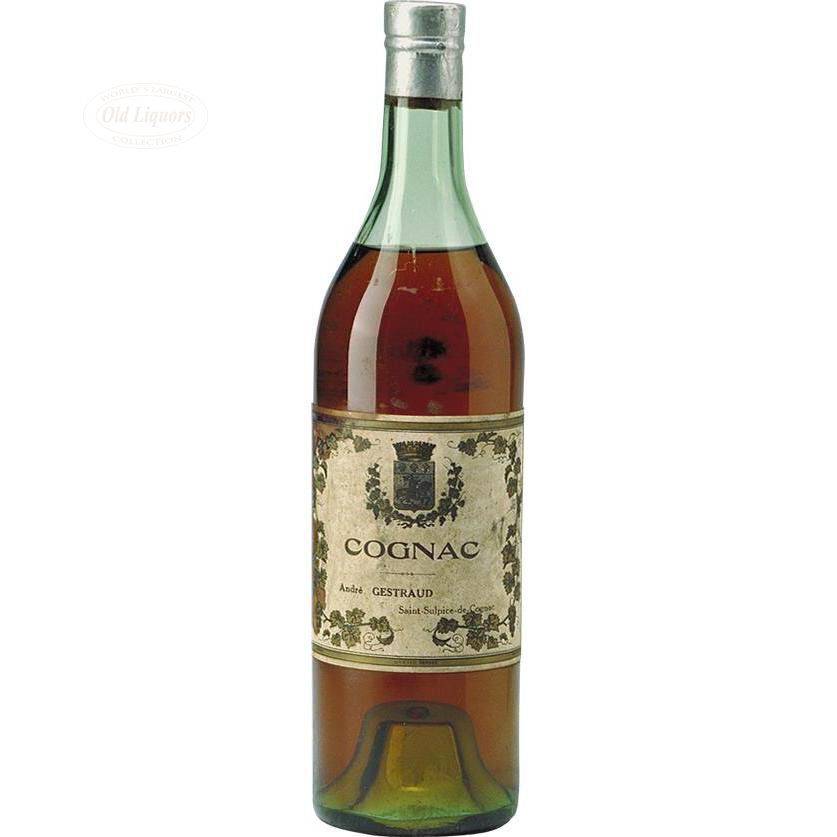 Cognac 1940s André Gestraud Three Star - LegendaryVintages