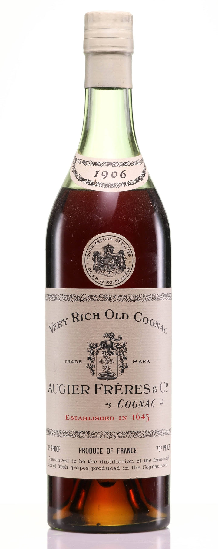 Very Rich Old  Cognac 1906 Augier Frères - LegendaryVintages