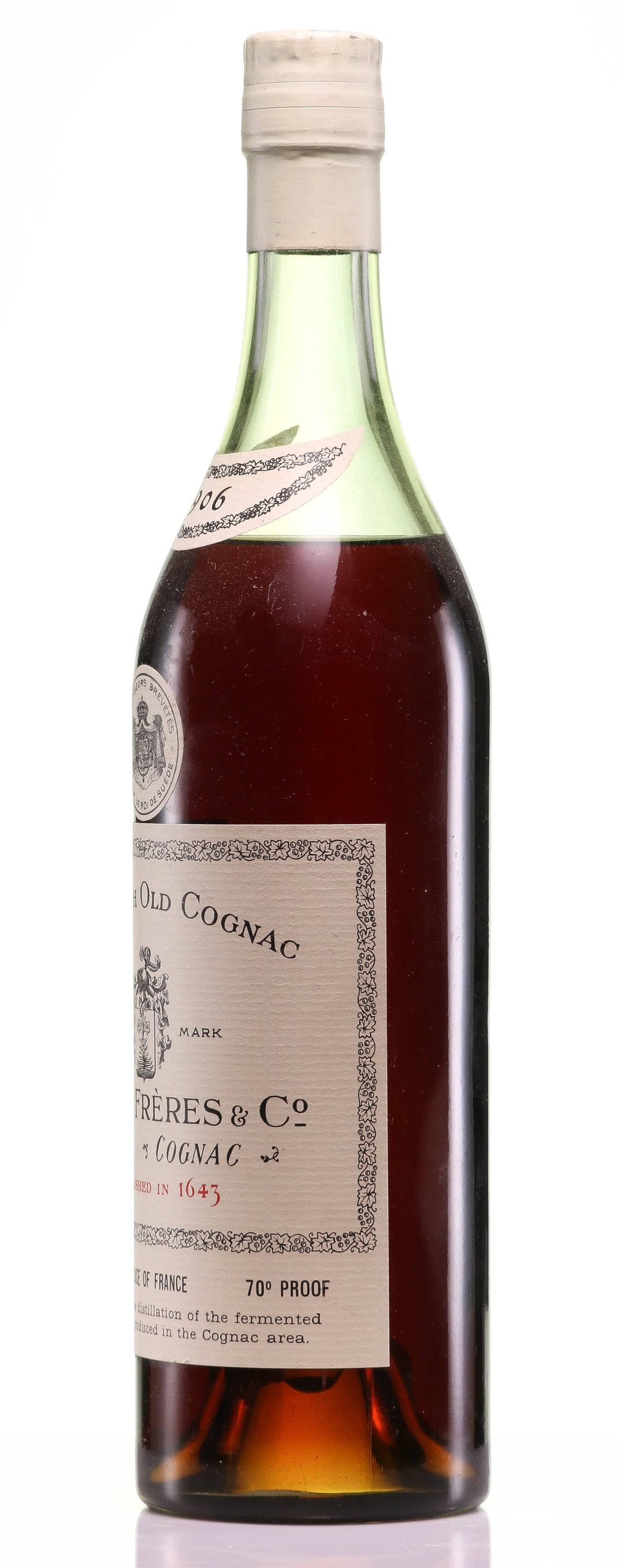 Very Rich Old  Cognac 1906 Augier Frères - LegendaryVintages