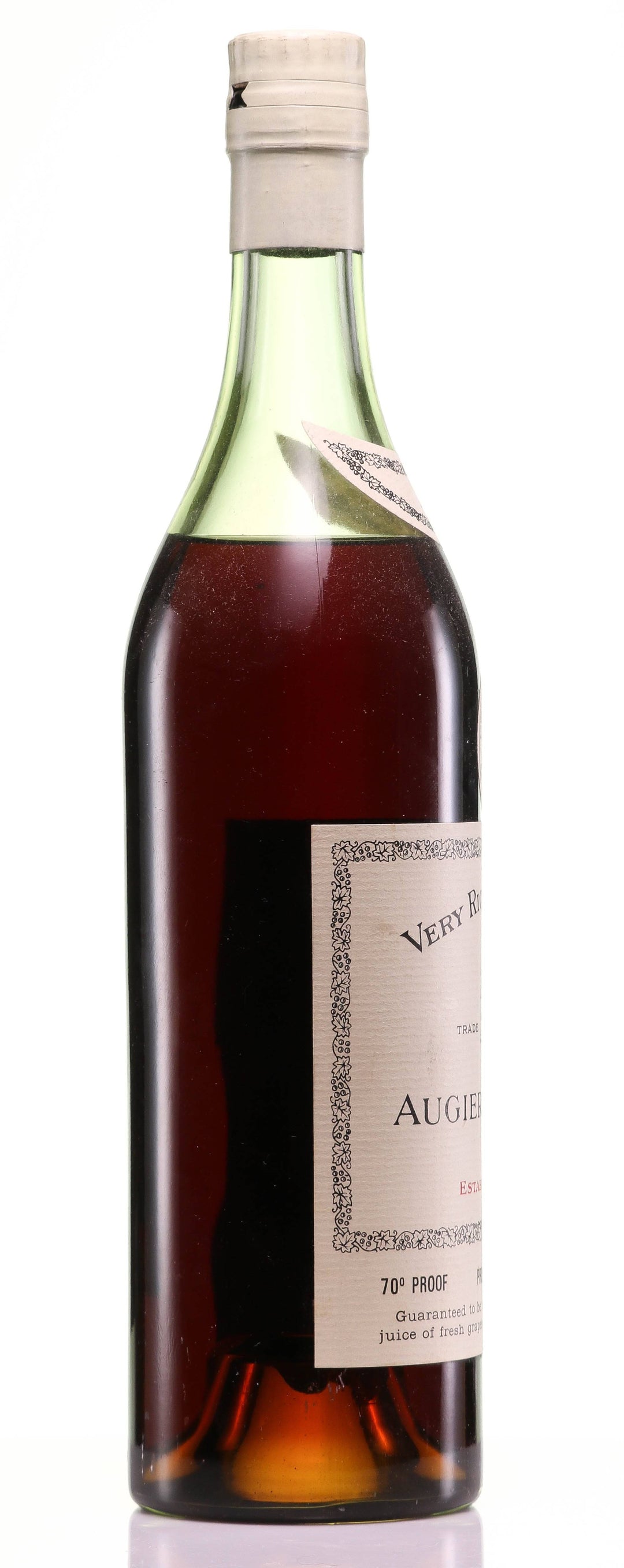 Very Rich Old  Cognac 1906 Augier Frères - LegendaryVintages