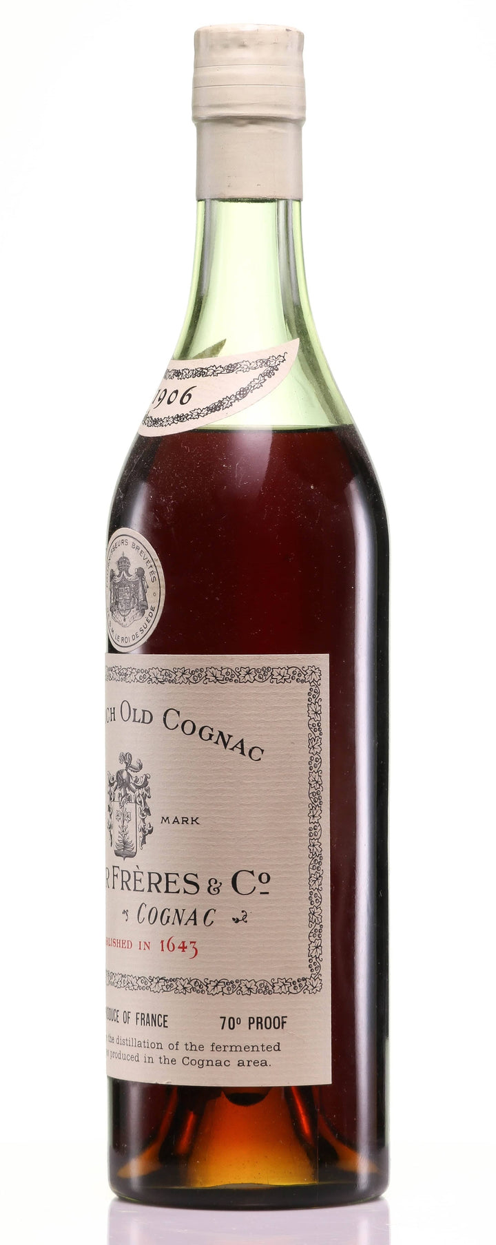 Very Rich Old  Cognac 1906 Augier Frères - LegendaryVintages