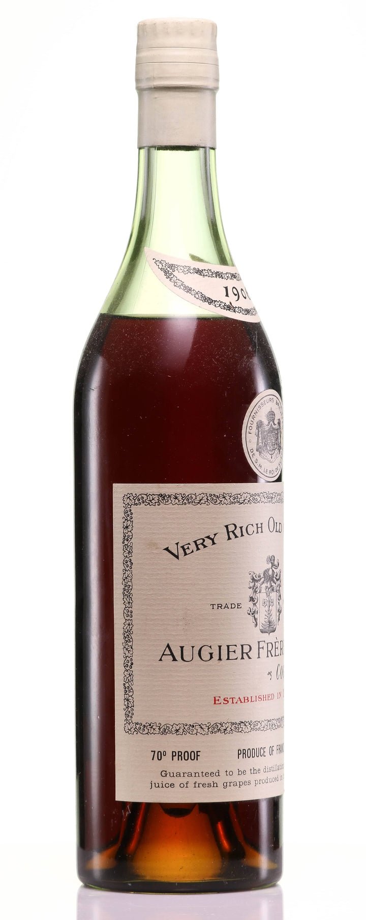 Very Rich Old  Cognac 1906 Augier Frères - LegendaryVintages