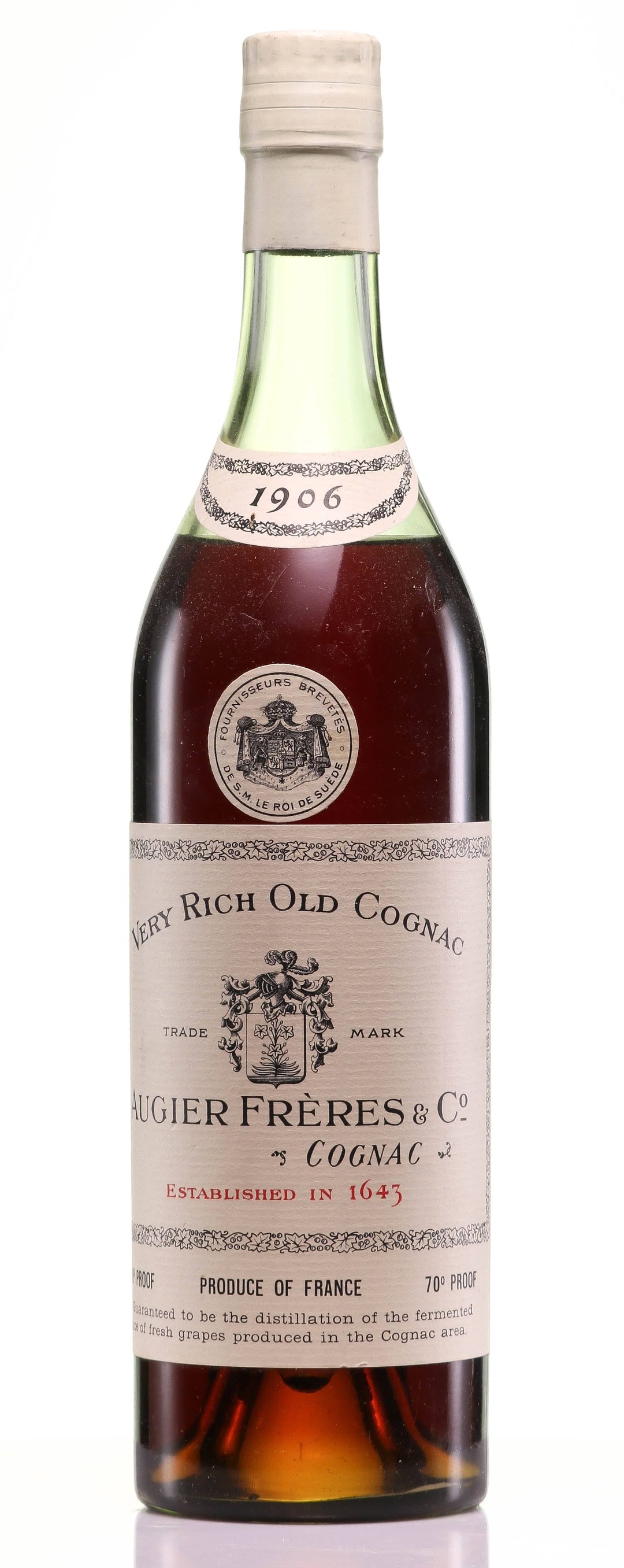 Very Rich Old  Cognac 1906 Augier Frères - LegendaryVintages