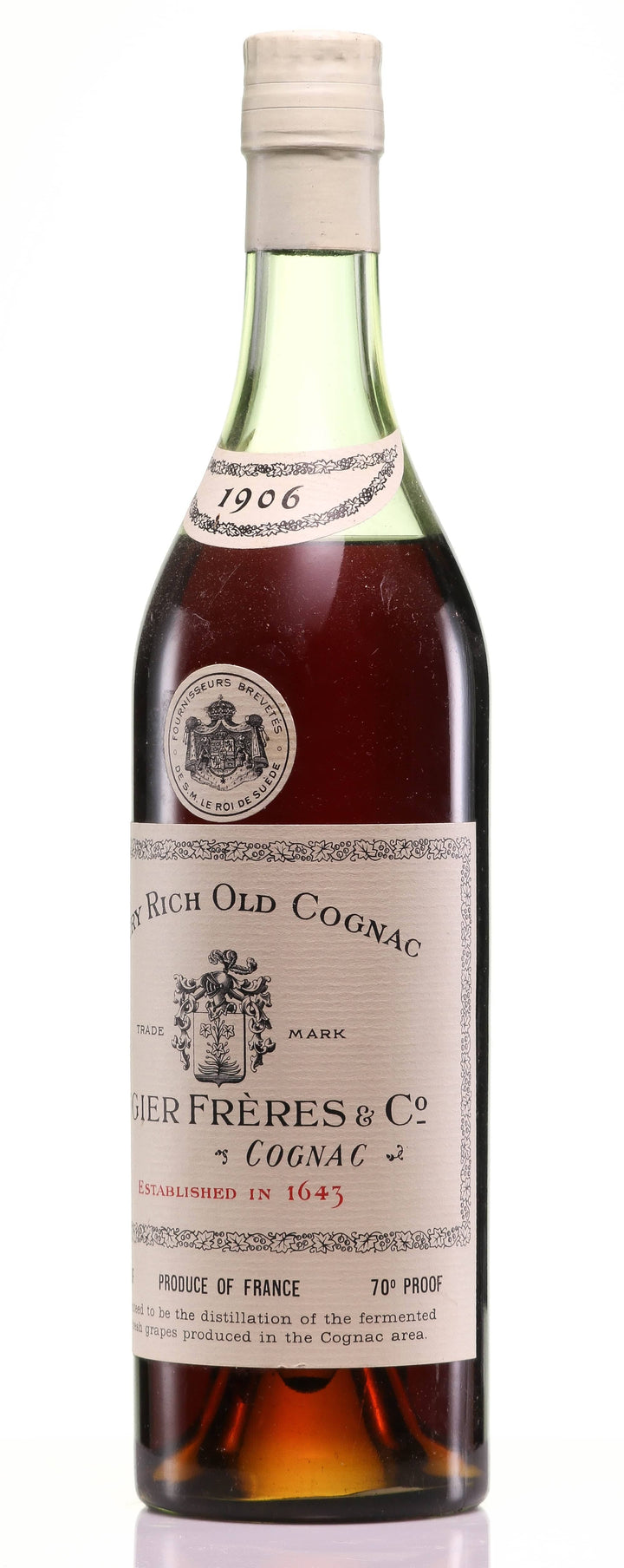 Very Rich Old  Cognac 1906 Augier Frères - LegendaryVintages